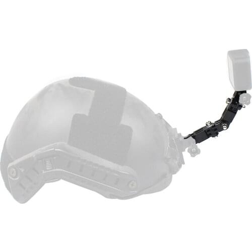 Plastic Helmet Extension Pivot Arms Joint Tripod Adapter Mount Connector for Gopro Hero 9 8 7 5 Max Yi Insta360 ONE R Camera