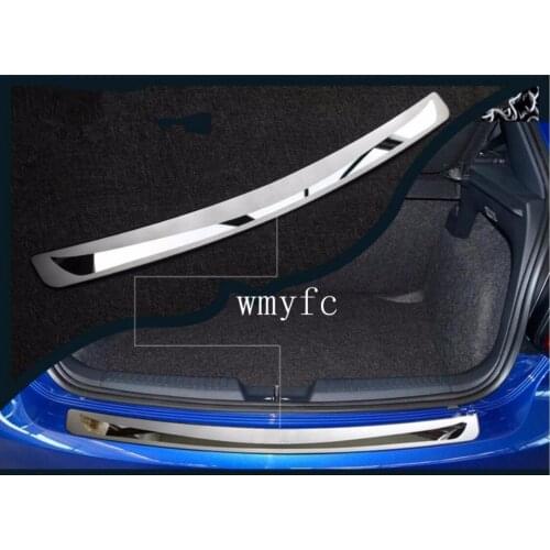 Fit For VW Volkswagen Golf 6 Mk6 Golf 7 MK7 2009 -2017 Stainless Steel Rear Bumper Protector Guard Plate Trim