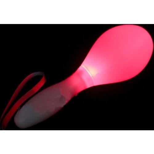 Party Supplies LED Light Maraca Luminous Glow Colorful Celebration Bar Tool Event Night Glowing Sticks Hammer