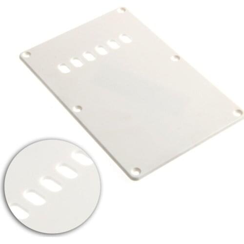 1PC Wonderful Quality Back Plate Tremolo Trem Cover Stratocaster Strat Parts White Guitar Parts
