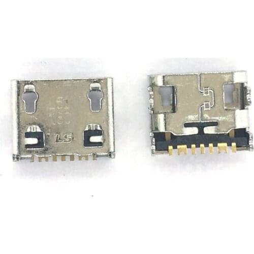 10PCS Original New Excellent Quality Micro USB 7PIN Charging Port Jack Female Connector Samsung i9100