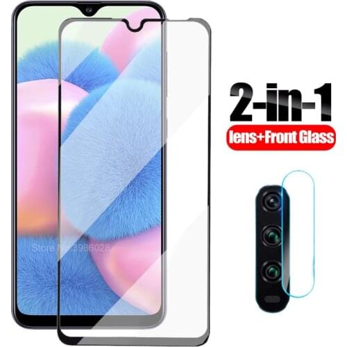 2-in-1 tempered glass for samsung a30 a30s m30s 2019 protective glass for samsung galaxy a 30 s 30s m30 a305f a307f film cover