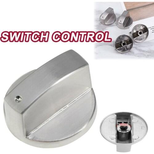 4cm Cooker Knob Switches Zinc Alloy Home Kitchen Gas Stove Knobs Cooker Oven Cooktop Metal Switch Control