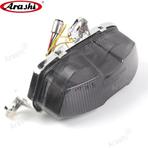 Arashi For KAWASAKI Ninja ZX-6R 1995-1997 LED Brake Tail Light Motorcycle Turn Signal Light Rear Taillight ZX6R 1995 1996 1997
