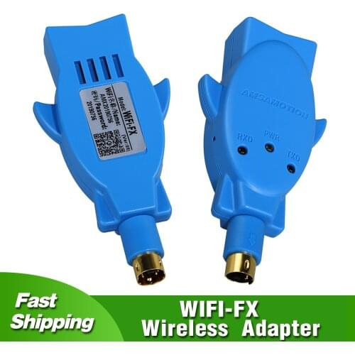 Wireless Programming Cable WIFI-FX Adapter Suitable for Mitsubishi MESLEC FX Series PLC Replace USB-SC09-FX