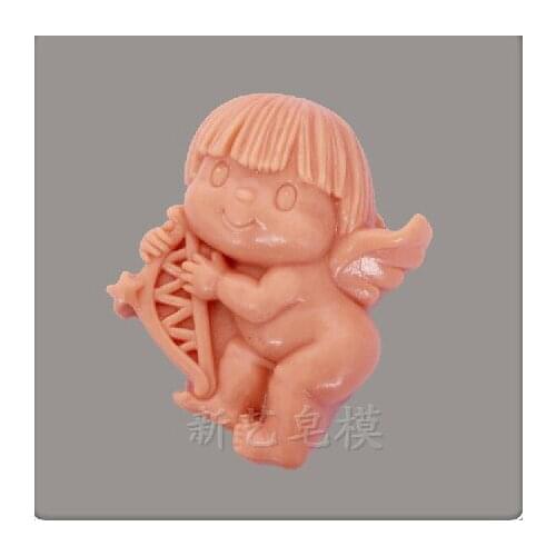 Kid shape soap mold candle mold silicone mold for chocolate sugar molds
