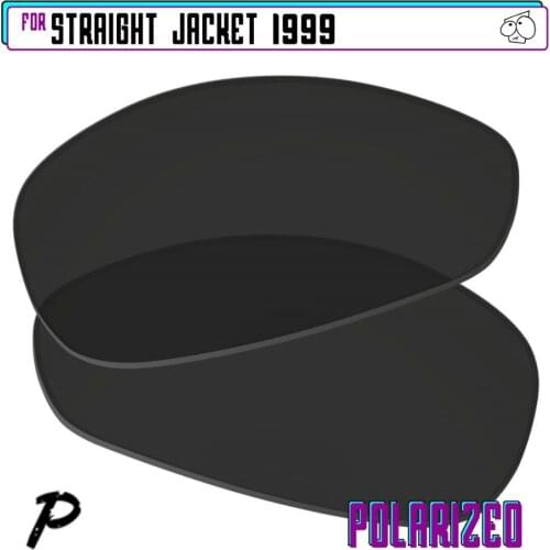 EZReplace Polarized Replacement Lenses for - Oakley Straight Jacket 1999 Sunglasses - Black P