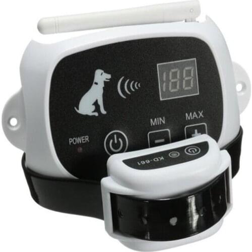 New Professional Wireless Remote Dog Fence System Waterproof Pet 0-100 Level Electronic Fencing Device Dog Training Collar