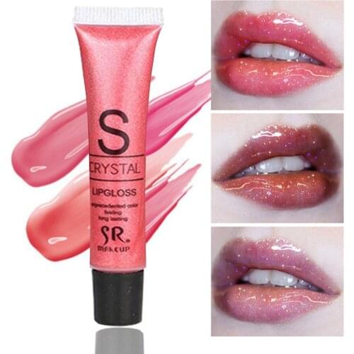 New Moisturizing Candy Color Lip Gloss Waterproof Glitter Liquid Lipstick Long Lasting Makeup Lipstick Cosmetics Maquiagem