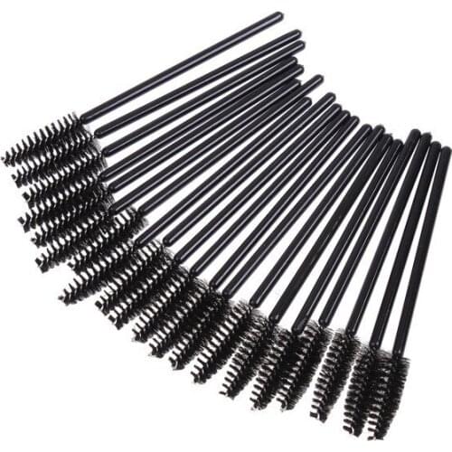 50pcs/lot Cosmetic Eyelash Extension Disposable Brush Wands Makeup Applicator Lash Make Up Tool