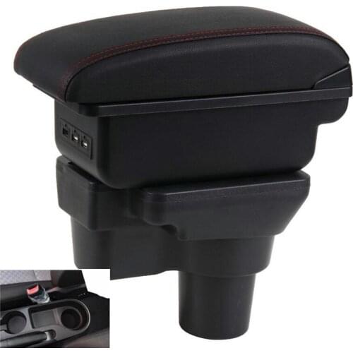 For Hyundai Solaris 2 / Accent / Verna 2017 2018 Center Centre Console Storage Box Armrest