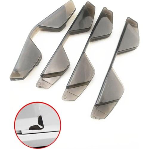 4pcs/set PVC Car Door Edge Guards Bottom Corner Anti-scratch Protector Strips For Buick Regal Lacrosse Excelle GT/XT/GL8/ENCORE