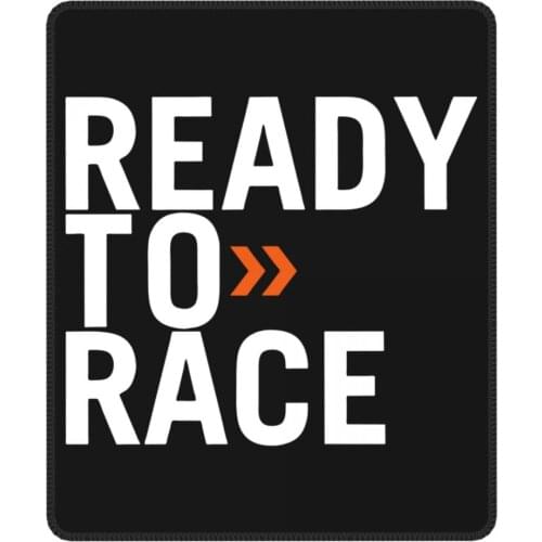 Ready To Race Creative Mouse Pad Enduro Cross Motocross Bitumen Bike Life Lockedge Mouse Mats Rubber PC Table Decoration Cover