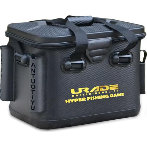 Durable Thickened EVA Fishing Box Waterproof Tackle Storage with Rod Holder Large Capacity Organizer & Carrying Bag Available