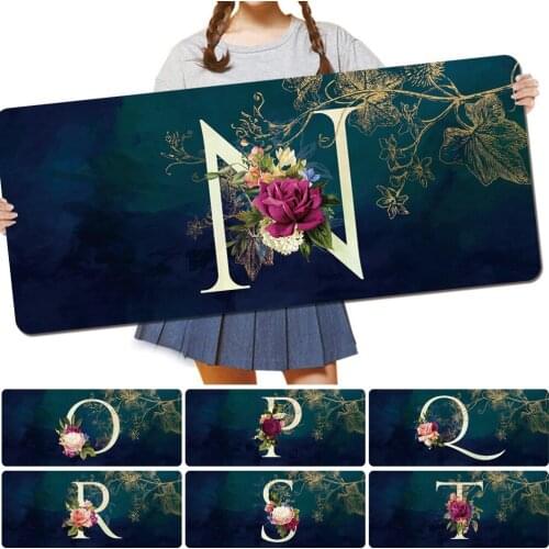 Letter Pattern Series Mouse Pad High-end Pad To Mouse Notbook Computer Mousepad Pc Hot Sales Gaming Mouse Pad 30x60cm 30x80cm
