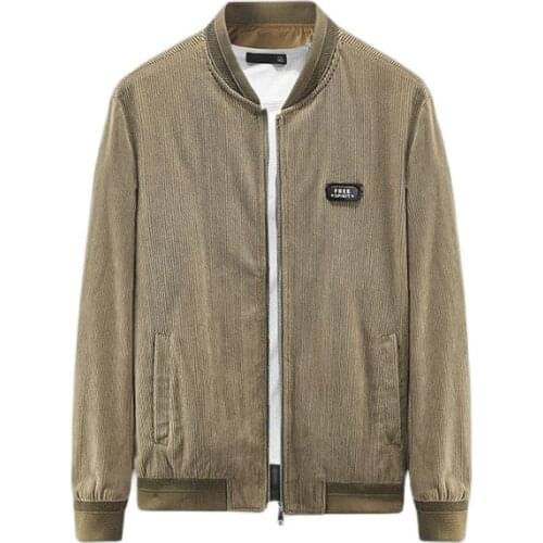SHIERXI Mens Corduroy Jackets