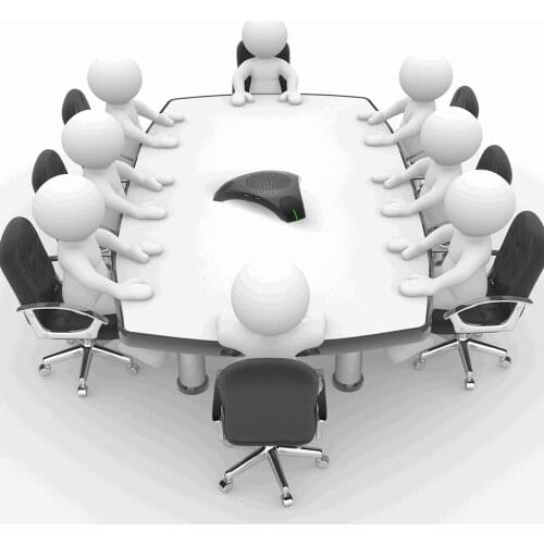 G95 USB Conference Microphone 360° Omnidirectional Computer Mic for Skype Video Conference Gaming Chatting