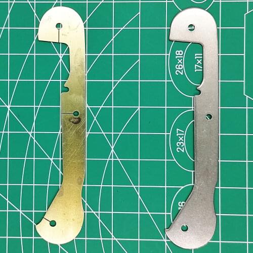 Brass/Titanium Alloy Liners for 91mm Victorinox Swiss Army Knife