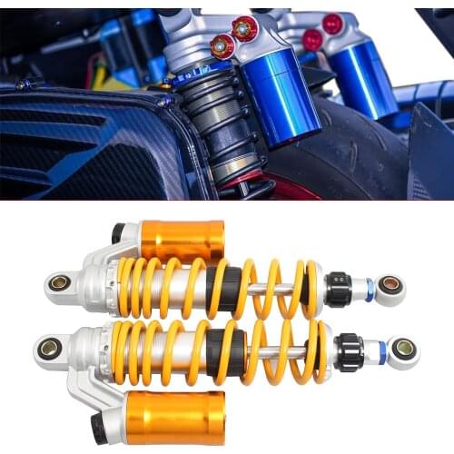 Motorcycle 350mm Air Shock Absorber Gas Suspension Damper For Honda XJR CX500 CB400 Quad Dirt ATV Bobber Scrambler Scooter Rod