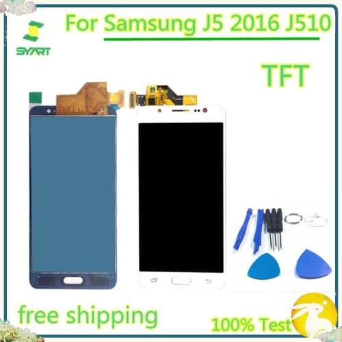 LCD Display For Samsung Galaxy J5 2016 J510 TFT Screen Digitizer Assembly For Samsung Galaxy J5 2016 J510 J510FN J510F J510M
