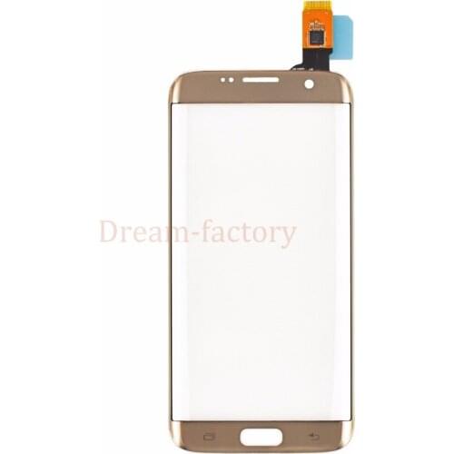 10PCS Touch Panel Screen Glass Digitizer Replacement with Flex for Samsung Galaxy S7 Edge G935 Repair Spare Parts