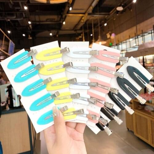 5Pcs/Set Hot Traceless Women Hair Clip Hairband Bobby Pin Barrette Hairpin Headdress Accessories Beauty Styling Tool New Arrival