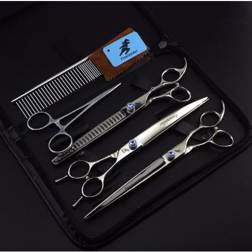 8 INCH High Quaity lProfessional Pet scissors sets,JP440C,61HRC