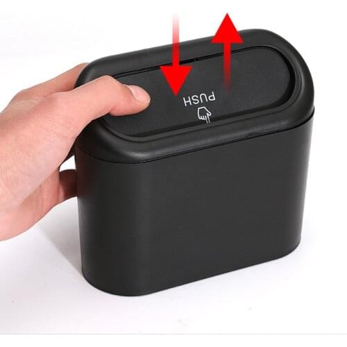 Car Trash Bin Hanging Vehicle Garbage Dust Case Storage Box for Kia Rio K2 K3 K5 K4 Cerato,Soul,Forte,Sportage R,SORENTO,Mohave