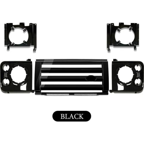 Auto Parts Car Styling Tuing Front Middle ABS Adventure Edition Style Grille For Land Rover Defender 90 110 Vehicle