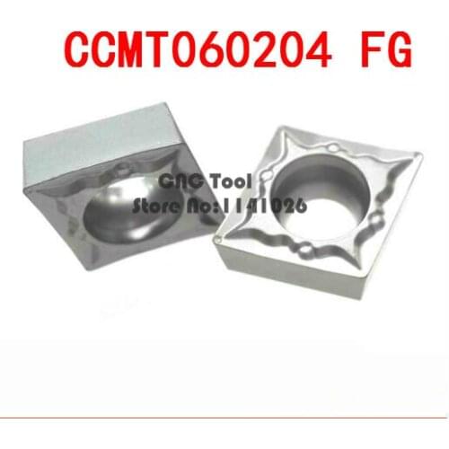 Free shipping ceramic blade 10PCS CCMT060204 FG metal ceramic inserts, processing and high degree of finish, insert SCLCR/SCKCR