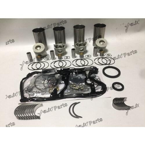 Free Shipping 4Jh1 Overhaul Kit With Valves For Isuzu Engine