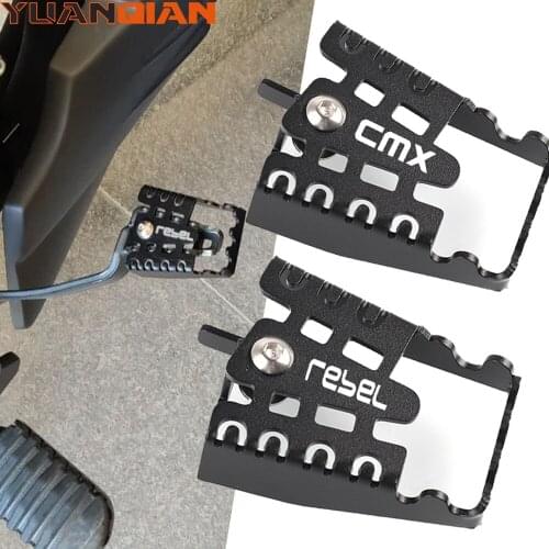 For Honda Rebel CMX300 CMX500 Rebel CMX 300 500 2017-2021 Motorcycle Rear Foot Brake Lever Peg Pad Extension Enlarge Extender