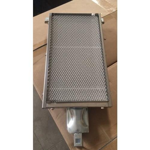 Stainless steel 304 GAS infrared burner for bbq,kebab,biscuit/rubber glove drying,stove burner,BBQ burner stainless steel shell