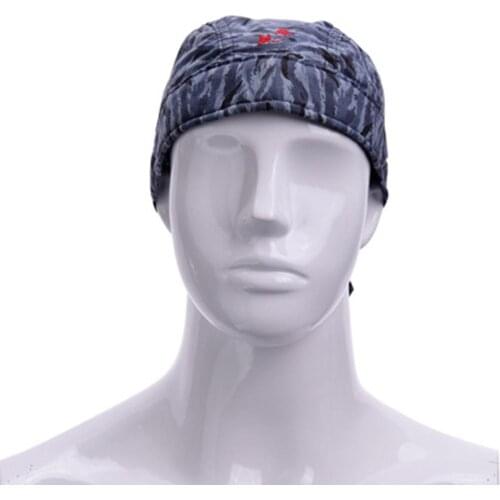 Washable Flame Retardant Fire Resistant Head Protective Welding Hat Labor Insurance Welder Anti-scalding Hat Work Cap Welding