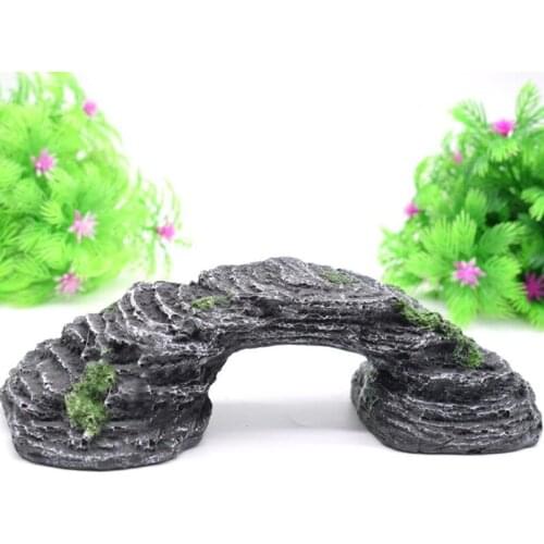 Small Size Aquarium Decorative Resin Turtle Reptile Platform Climb Ramp Tank Water Aquatic FishTank Aquarium Ornament Decor