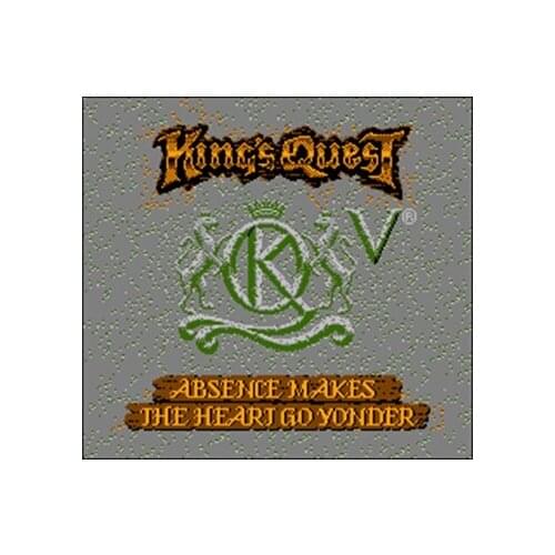 Newest Kings Quest V Region Free 8 Bit Game Card For 72 Pin Video Game Player