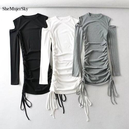 SHEMUJERSKY Fashionable Knitted Dresses