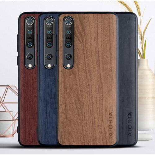 Vintage case for Xiaomi Mi 10 Pro soft TPU&Hard PC&PU leather skin covers coque fundas Xiaomi mi 10