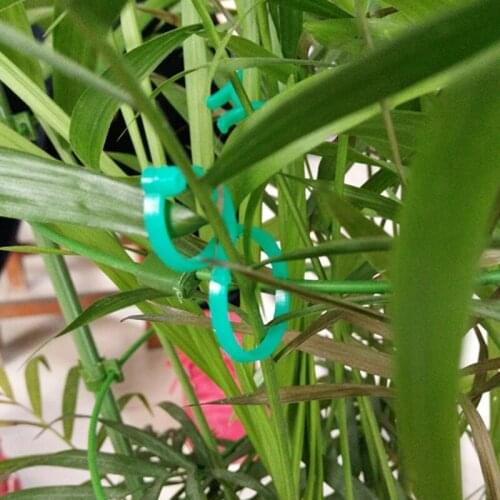 10Pcs Tomato Clips Garden Plant Binder Vegetable Support Trelli Twine Clamp