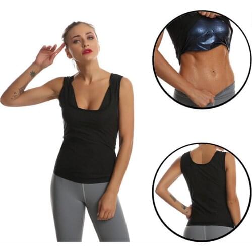 Womens Fitness Vest Sweet Sweat Shaping Corset Sports Sauna Effect SlimVest Waist Trainer Corsets Shapewear Corsets Tops Vests