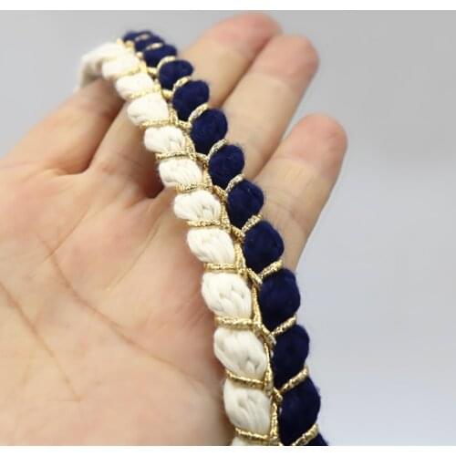 2M/Lot 1.5CM Wide Gold Weaving Ribbons for Christmas Halloween Birthday Party Dress Bag Decoration Gift Flower Wrapping Tape