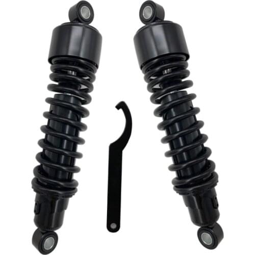 7.5mm spring 11.75 inch new 300mm Motorcycle Rear Shock absorber For 290mm-300mm HONDA YMAHA SUZUKI Kawasaki black 2 pcs