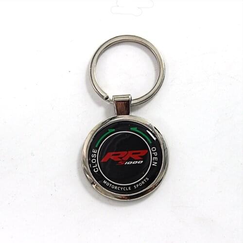 Motorcycle keychain key Ring with logo for BMW S1000RR