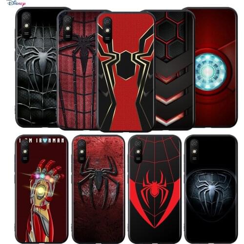 Silicone Cover Iron Spider Man Infinity War For Xiaomi Redmi 9T 9 9C 9A 9AT 9i 8 8A 7 6 Pro 7A 6A 5 5A 4X Plus Phone Case