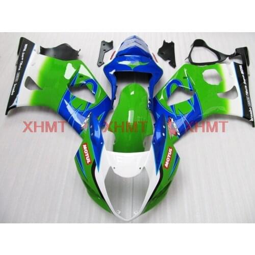 For GSXR1000 2003 - 2004 K3 Bodywork for Suzuki GSXR1000 2003 Motorcycle Fairing GSXR 1000 03 Green Fairings
