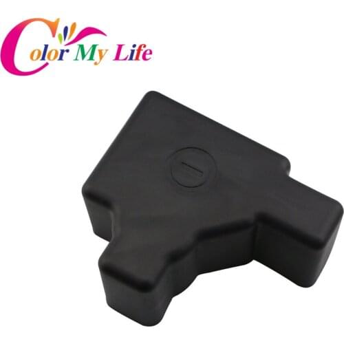 Color My Life ABS Modified Engine Battery Negative Electrode Cover Rustproof Lid Covers For Lexus RX200T Accessories Car Styling