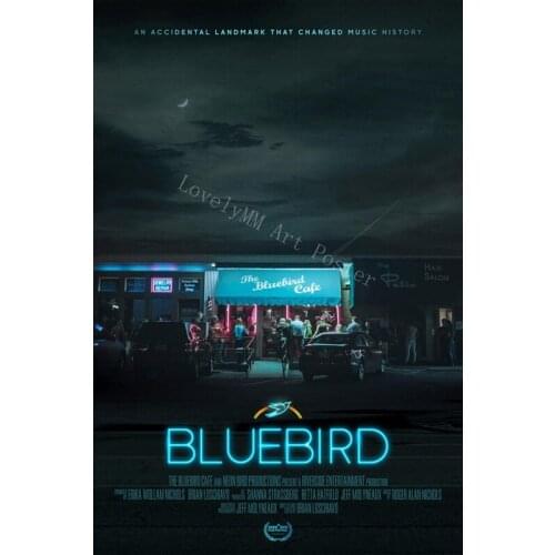 L0207 Bluebird Movie Classic Marvellous Silk Fabric Poster Art Decor Indoor Painting Gift