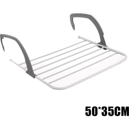 Multifunctional Foldable Drying Rack Household Indoor Outdoor Balcony Adjustable Shelf Clothes Towel Shoe Hanger can CSV