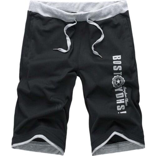 Mens Cotton Shorts 2018 Summer Hot Breathable Male Bermuda Solid Elastic Waist Casual Short Pants Fashion Knee Length M-4XL