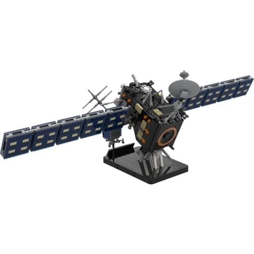 MOC Rosetta Space Detector Building Block Kit Comet Mars Exploration Machine Bricks Idea Assemble Toy For Children Birthday Gift